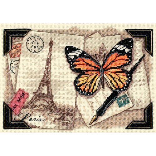 (image for) Gold Petites Travel Memories Counted Cross Stitch Kit